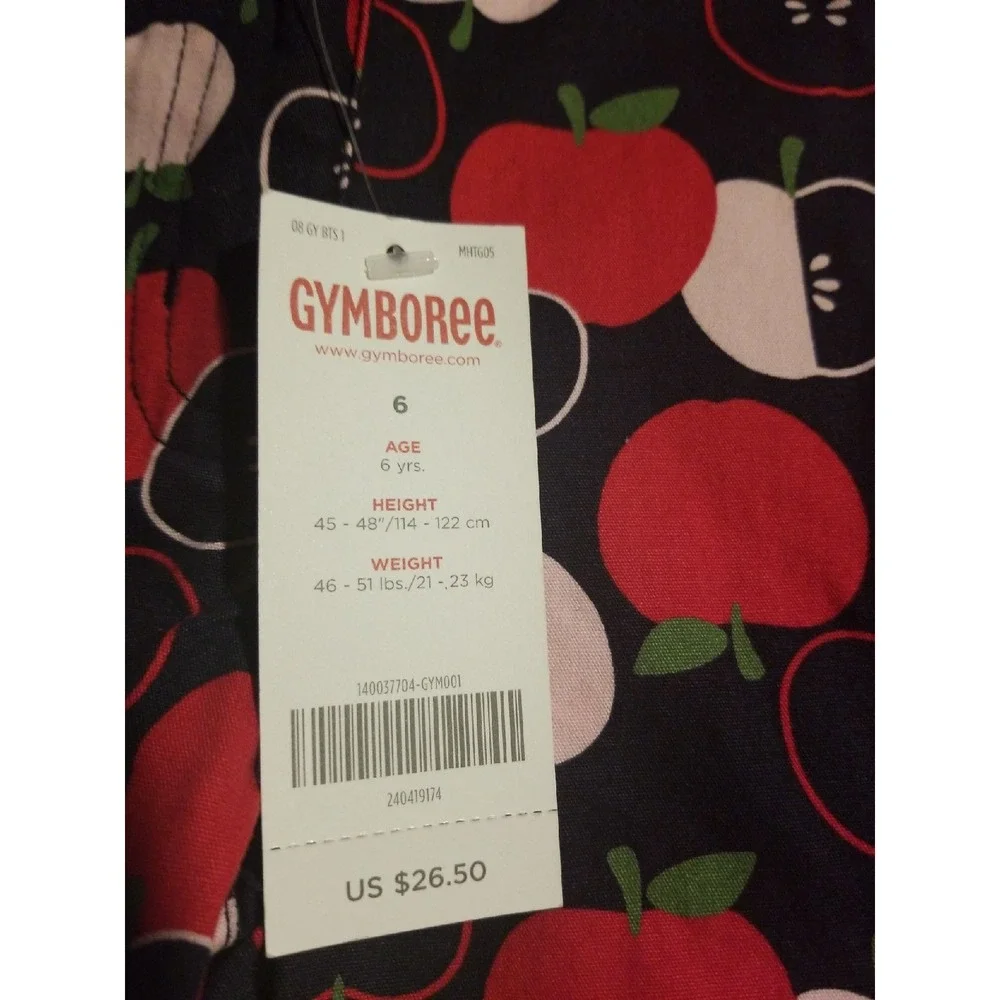 Gymboree‎ prep school long shorts 6 nwt